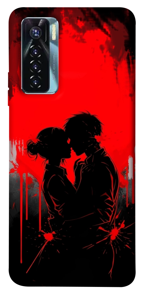 Чехол Silhouette couple для TECNO Camon 17 Pro