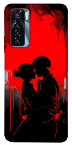 Чехол Silhouette couple для TECNO Camon 17 Pro