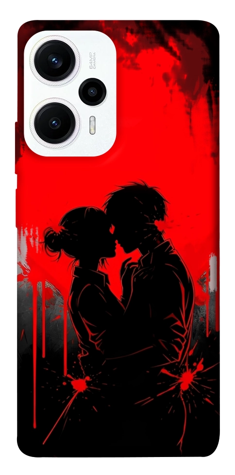Чехол Silhouette couple для Xiaomi Poco F5