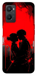 Чохол Silhouette couple для Oppo A36