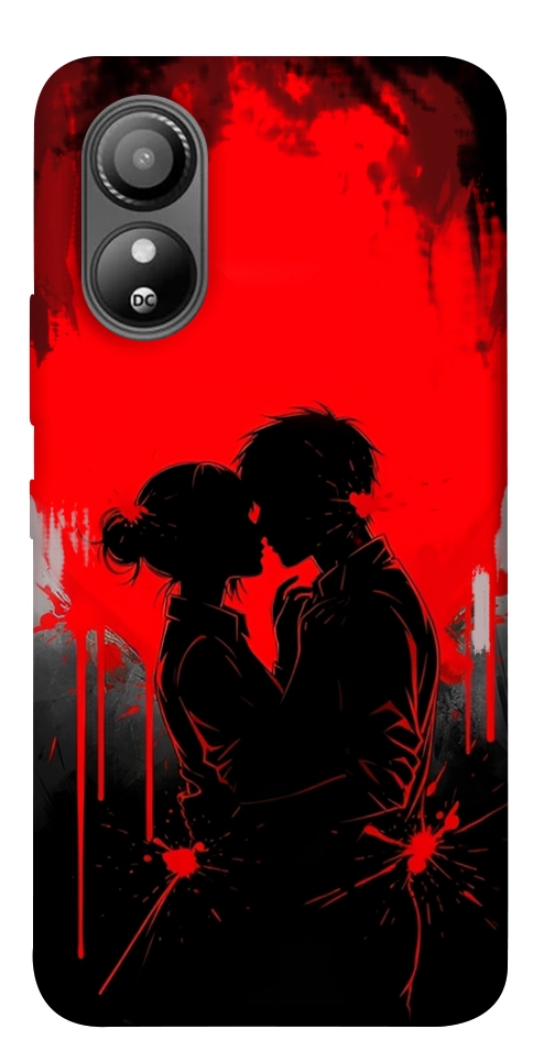 Чехол Silhouette couple для ZTE Blade L220