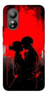 Чехол Silhouette couple для ZTE Blade L220
