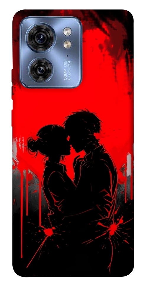 Чехол Silhouette couple для Motorola Edge 40