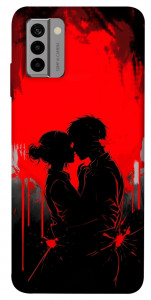 Чохол Silhouette couple для Nokia G22