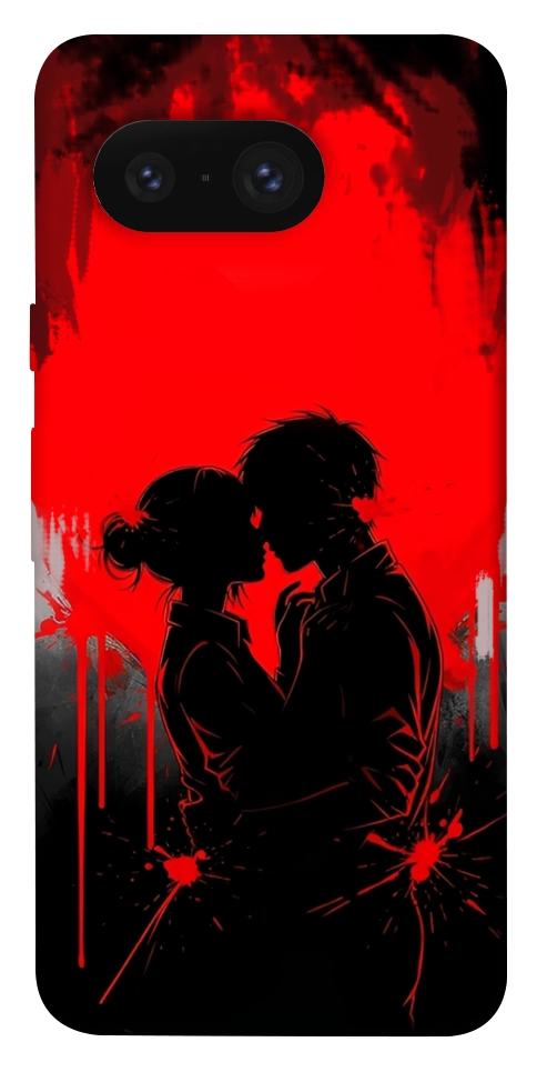 Чехол Silhouette couple для Google Pixel 8