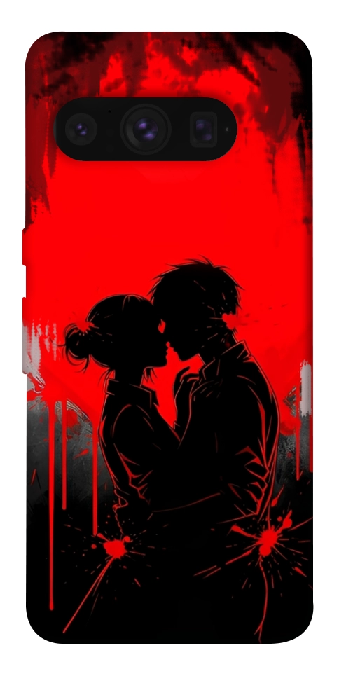 Чехол Silhouette couple для Google Pixel 8 Pro
