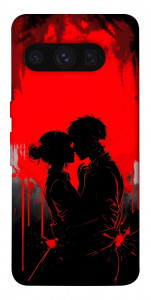 Чехол Silhouette couple для Google Pixel 8 Pro