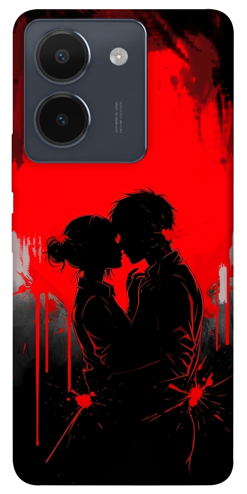 Чехол Silhouette couple для Vivo Y36