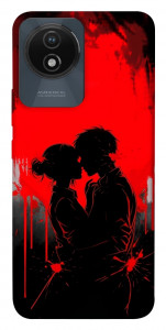 Чохол Silhouette couple для Vivo Y02