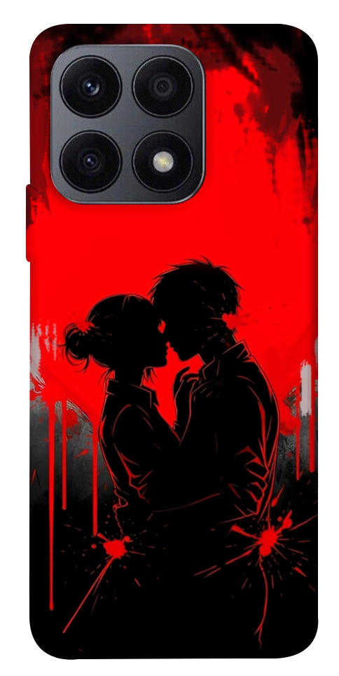 Чехол Silhouette couple для Huawei Honor X8a