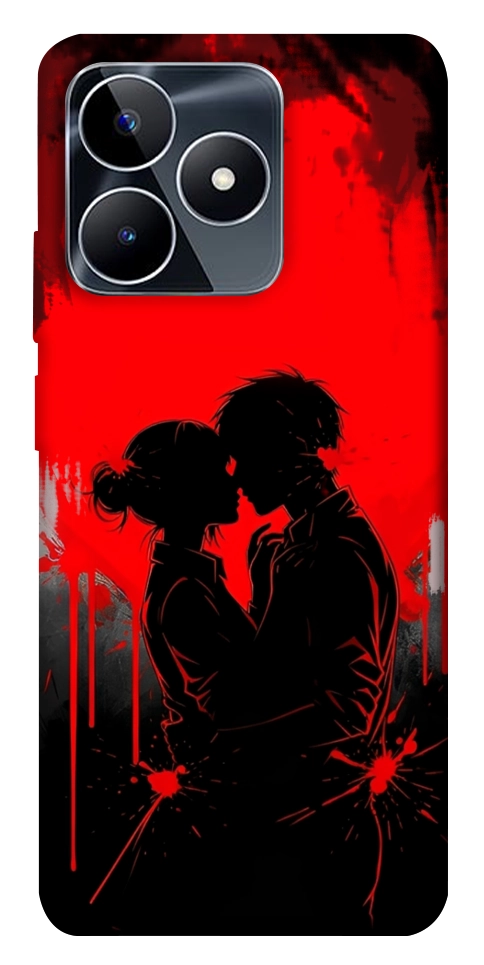 Чехол Silhouette couple для Realme C53