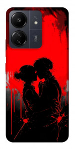 Чохол Silhouette couple для Xiaomi Redmi 13C
