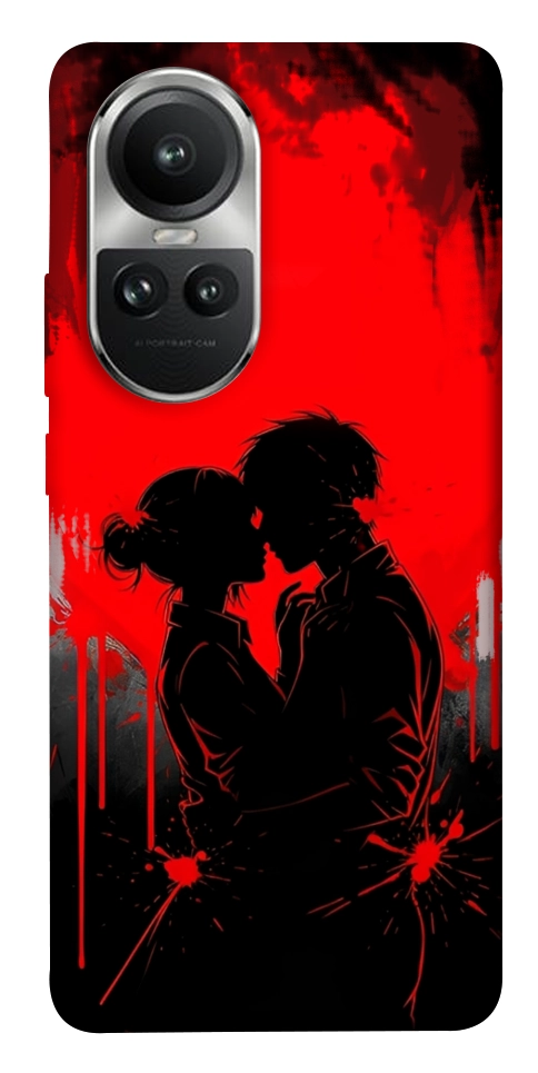 Чехол Silhouette couple для Oppo Reno 10