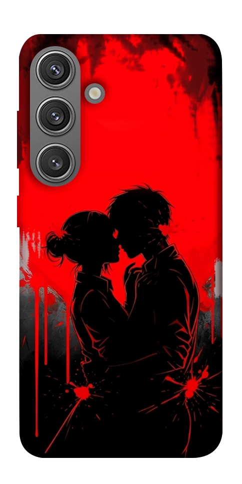 Чехол Silhouette couple для Galaxy S24