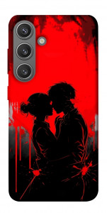 Чохол Silhouette couple для Galaxy S24+