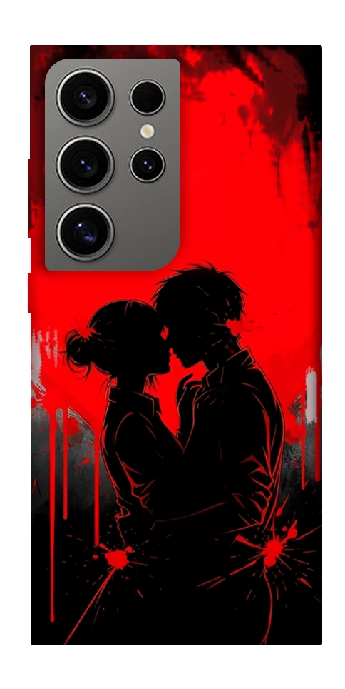 Чехол Silhouette couple для Galaxy S24 Ultra