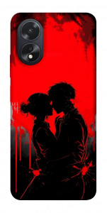 Чехол Silhouette couple для Oppo A18
