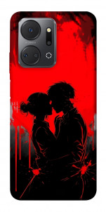 Чехол Silhouette couple для Huawei Honor X7a