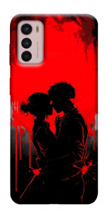 Чохол Silhouette couple для Motorola Moto G42