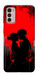 Чехол Silhouette couple для Motorola Moto G42