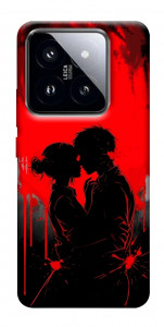 Чехол Silhouette couple для Xiaomi 14 Pro