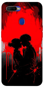 Чехол Silhouette couple для Oppo A7