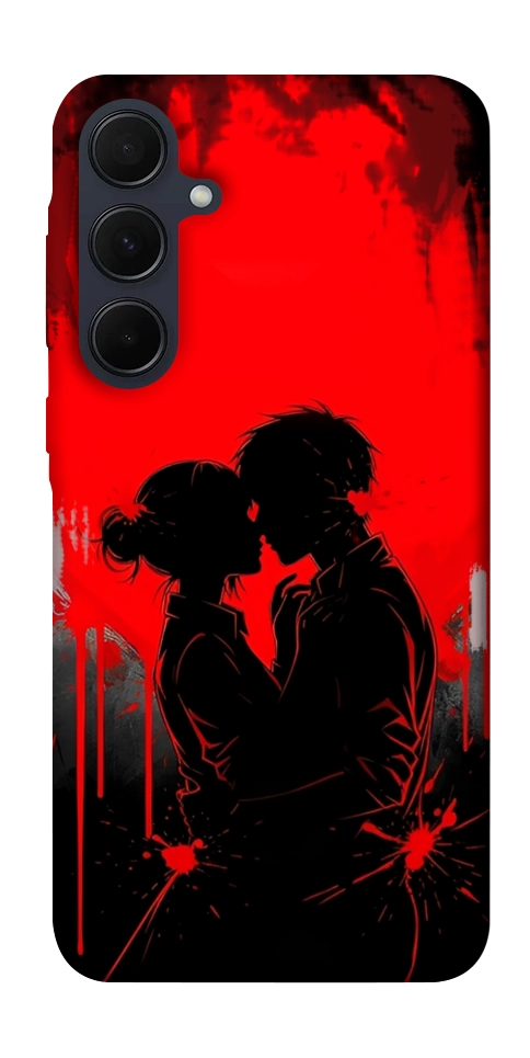 Чехол Silhouette couple для Galaxy A35