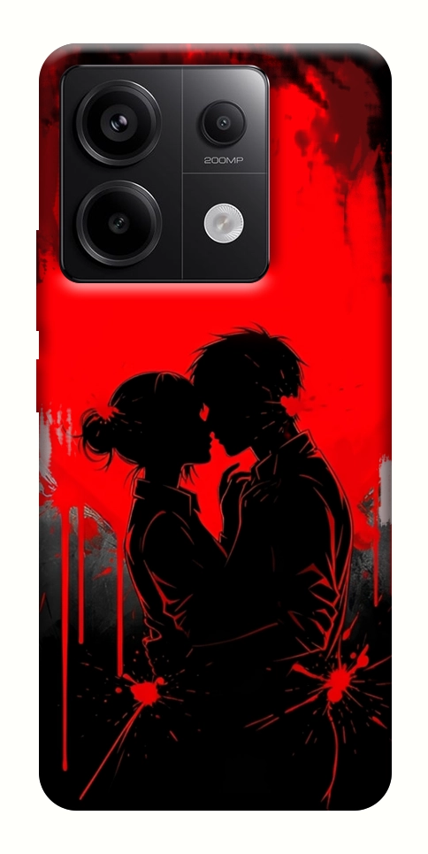 Чохол Silhouette couple для Xiaomi Redmi Note 13 Pro 4G
