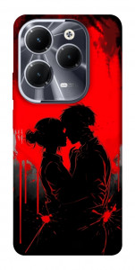 Чехол Silhouette couple для Infinix Hot 40 Pro