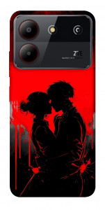 Чохол Silhouette couple для ZTE Blade A54 4G