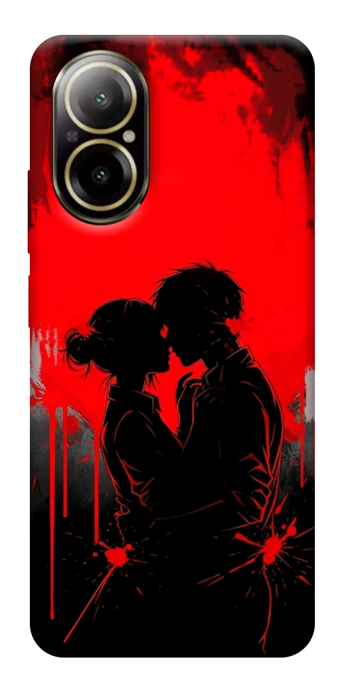 Чехол Silhouette couple для Realme C67 4G