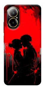 Чехол Silhouette couple для Realme C67 4G