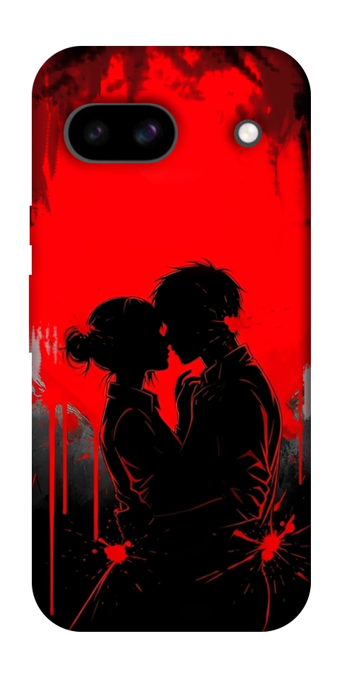 Чехол Silhouette couple для Google Pixel 8a
