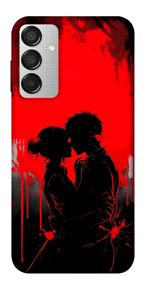 Чехол Silhouette couple для Galaxy M15 5G