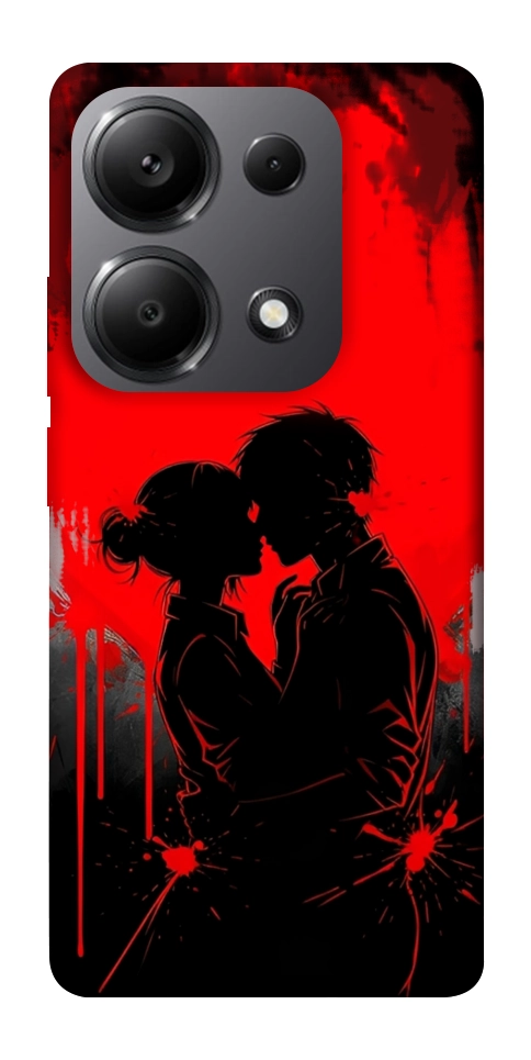 Чехол Silhouette couple для Xiaomi Redmi Note 13 Pro 5G