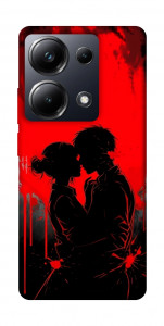 Чехол Silhouette couple для Xiaomi Poco M6 Pro 4G