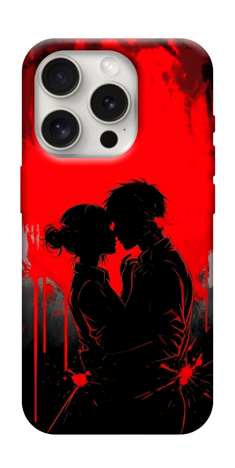Чехол Silhouette couple для iPhone 16 Pro