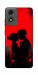 Чехол Silhouette couple для Motorola Moto E14