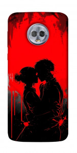 Чохол Silhouette couple для Motorola Moto G6 Plus