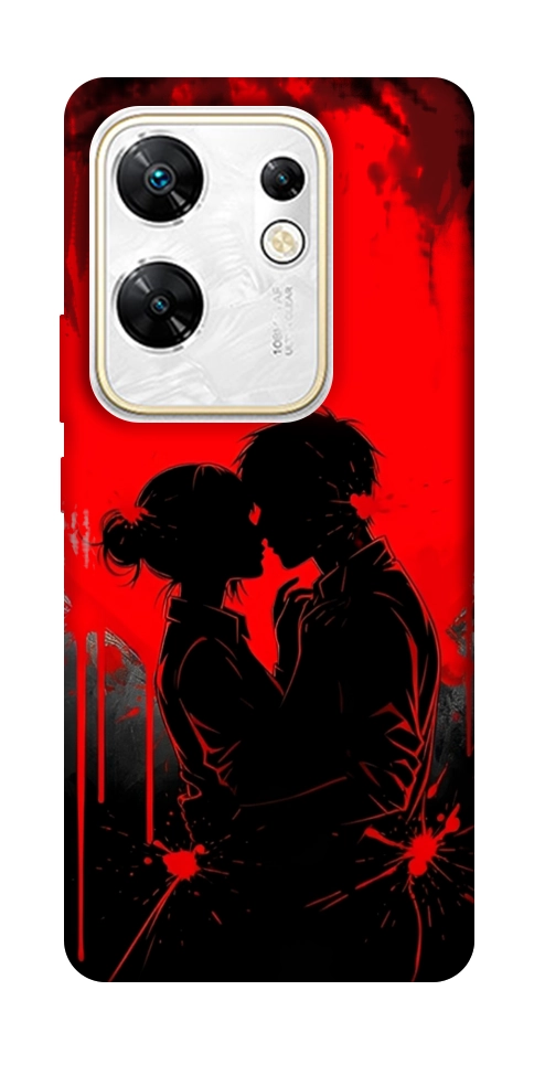 Чехол Silhouette couple для Infinix Zero 30 4G