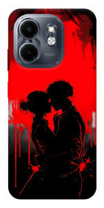 Чехол Silhouette couple для Infinix Smart 9 4G