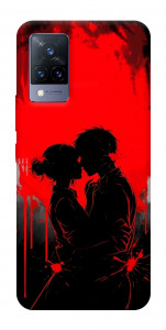 Чохол Silhouette couple для Vivo V21