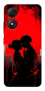 Чохол Silhouette couple для ZTE Blade A34 4G