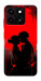 Чехол Silhouette couple для ZTE Blade A35 4G