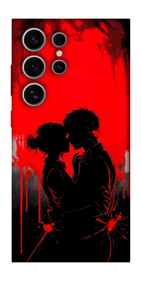 Чохол Silhouette couple для Galaxy S25 Ultra