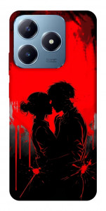 Чехол Silhouette couple для Realme C63 4G