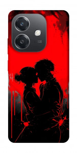 Чохол Silhouette couple для Oppo А3х 4G