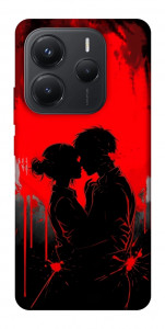 Чохол Silhouette couple для Xiaomi Redmi Note 14 5G