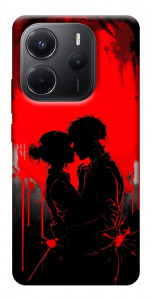 Чохол Silhouette couple для Xiaomi Redmi Note 14 4G (Int. version)