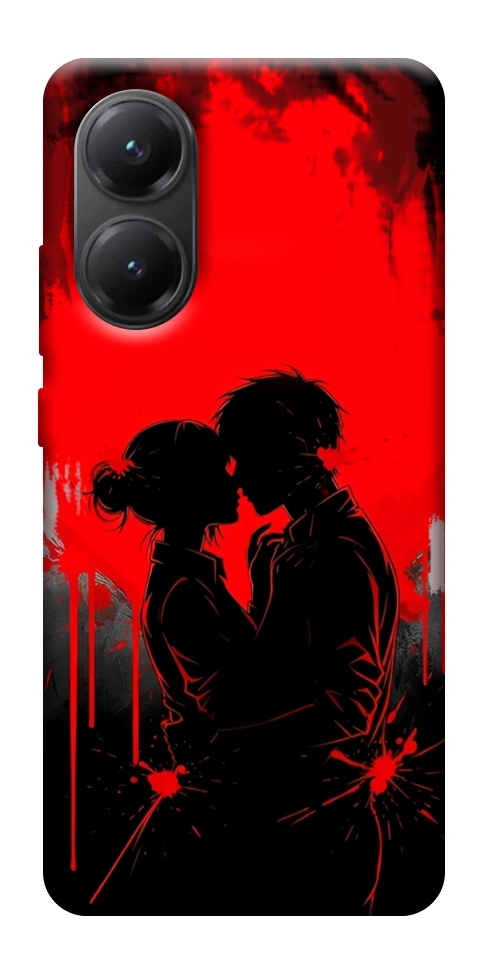 Чехол Silhouette couple для Xiaomi Poco X7 Pro